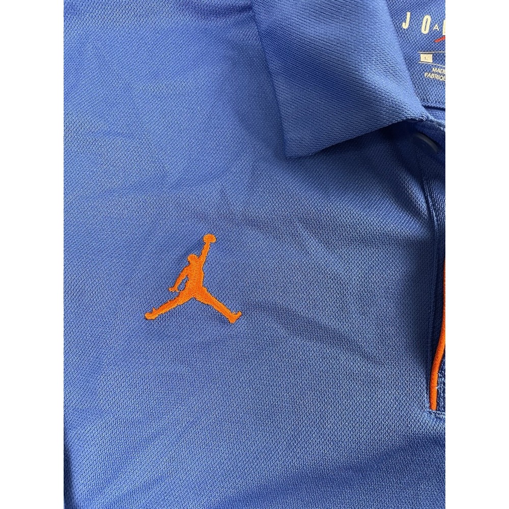 Nike Jordan Brand Florida Gators Basketball Polo Golf Shirt Dri-Fit Large UF - Picture 4 of 8
